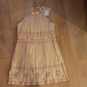 NWT Free People Summer Dress with Sequins